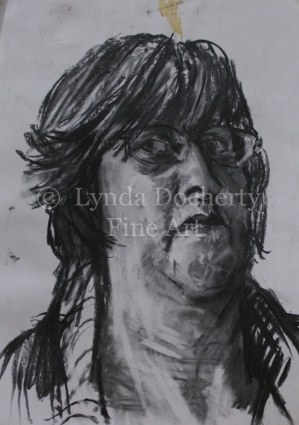 'Self Portrait' - charcoal (1)